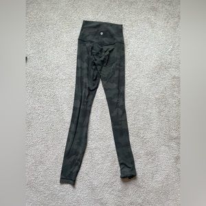 Lululemon green camo leggings